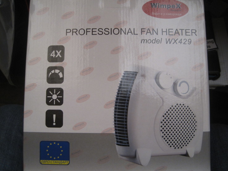 Тепловентилятор Wimpex Fan Heater WX-429 - 1, фото №4