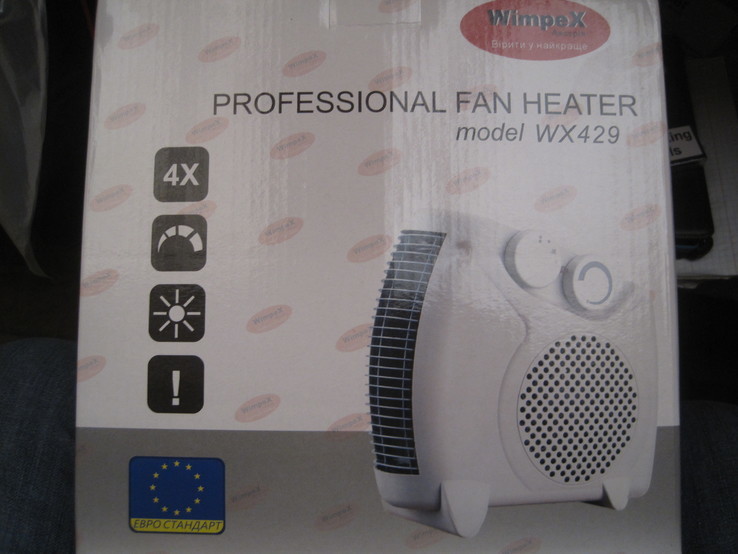 Тепловентилятор Wimpex Fan Heater WX-429 - 2, фото №4