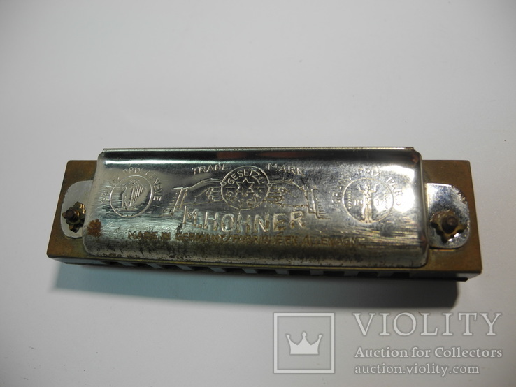 Губная гармошка PICCOLO M. HOHNER 1937 г. ( в коробке , рабочая ), фото №7