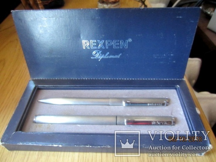 Набор ручки Rexpen Diplomat Германия, photo number 2