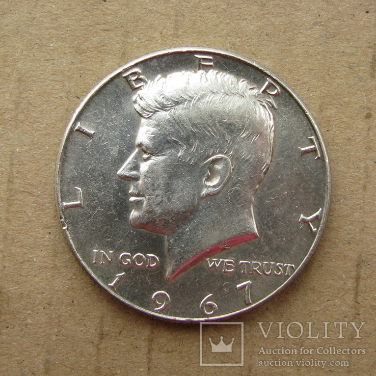 Полдоллара 1967, фото №2