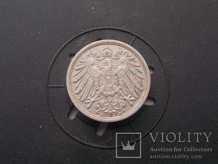 Германия 10 пфеннинг 1910 А, фото №3
