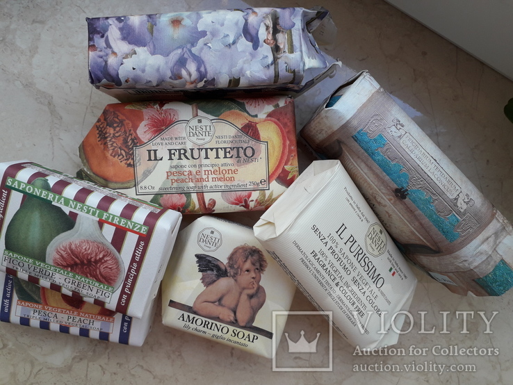 Упаковки обгортки 7 шт мыло в коллекцию Италия, фото №3