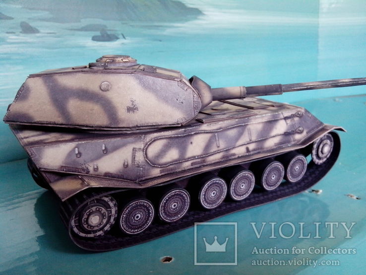 VK 42.05 Aust. B. World Of Tanks. Бумажная модель., фото №4