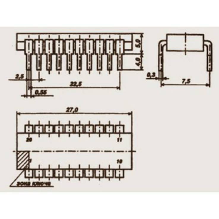 Микросхемы КР580ВА86 - 10 шт., numer zdjęcia 4