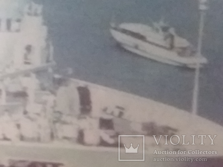 Вінтажна ракушка з фотографією в середині корабля Іван Франко, фото №6