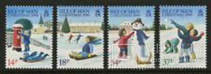 Остров Мэн 1990 Рождество