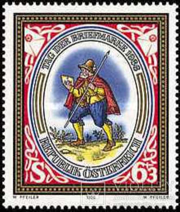 Австрия 1986 день марки