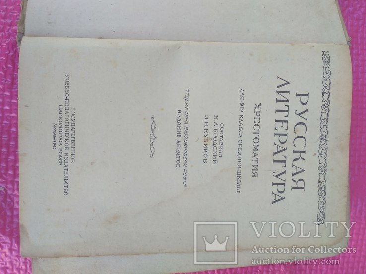 Учебник Русская литература 45г.Бродский Кувиков, фото №9