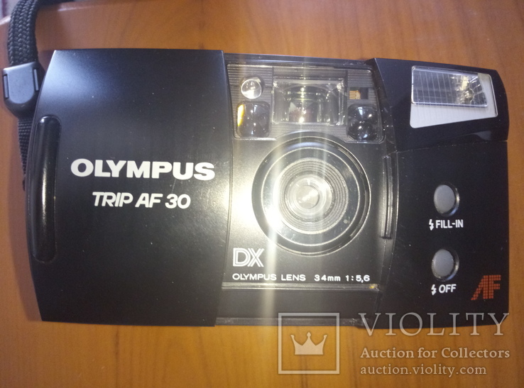Olympus TRIP AF 30 lenz 34 мм - рабочий в коробке с документами