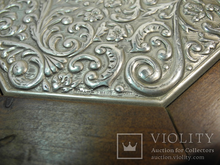 Шкатулка для украшений ( серебро 925 пр. ) Европа, фото №10
