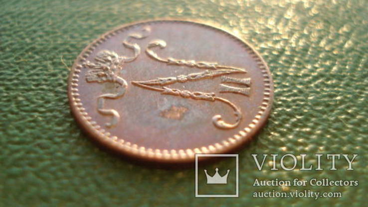 Русско-финская 1 пенни 1913, фото №6