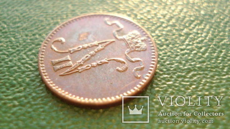 Русско-финская 1 пенни 1913, фото №7