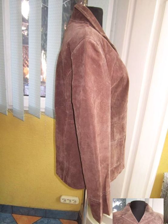 Стильная женская кожаная куртка Casual Woman TEX. Лот 260, numer zdjęcia 8