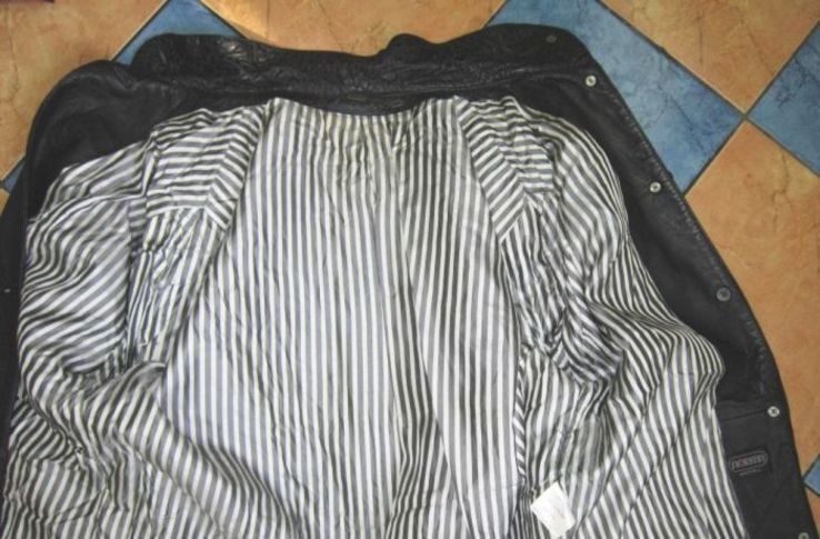 Большая стильная женская кожаная куртка NORMA. Германия. Лот 248, photo number 4
