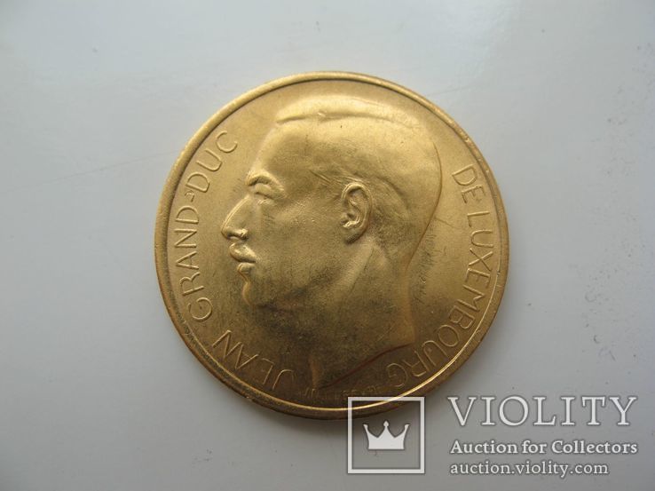 20 франков 1964 года Люксембург Коронация