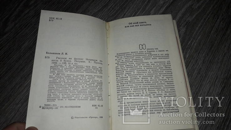 Фаянс Большаков Л.Н Рисунок на фаянсе Буды всё о заводе, фото №5