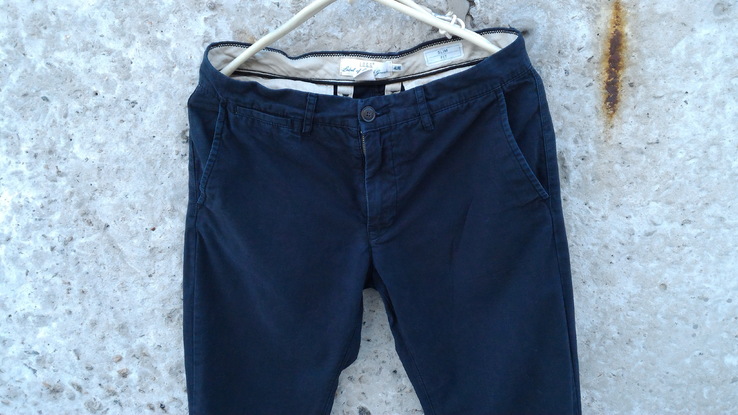 Штаны (брюки) H &amp; M Slim Fit р-р. 32-32, фото №3