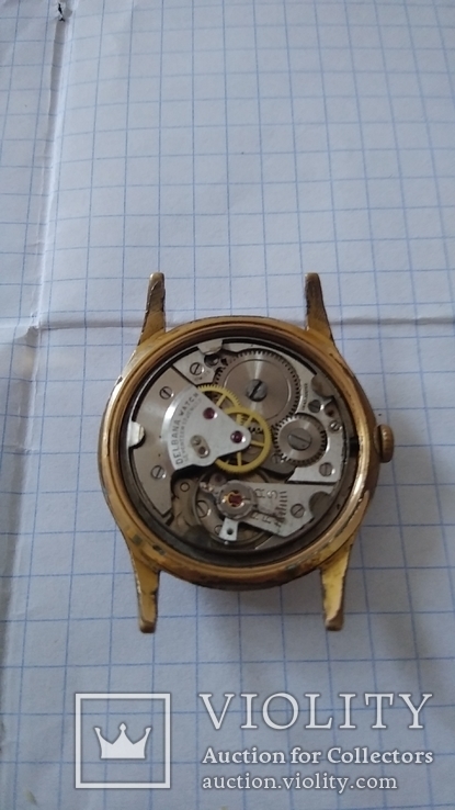 Швейцарський годинник Delbana позолота 10 мікрон, фото №3