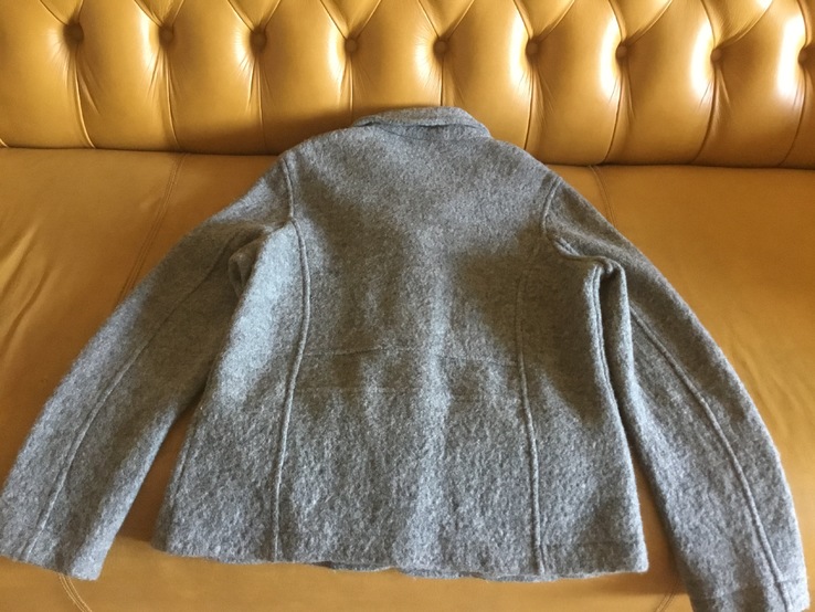 Новый тёплый пиджак, 100% шерсть, фото №7