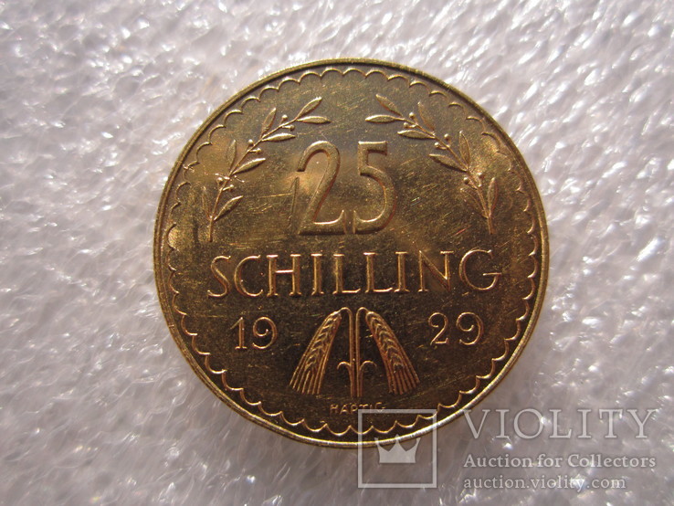 25 шиллингов 1929 года Австрия, фото №2