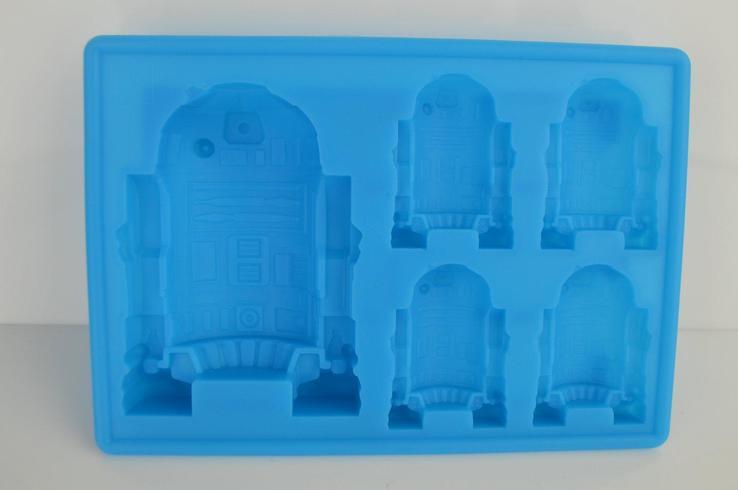 Силиконовая форма для конфет и льда дроид R2D2 (Звездные войны)