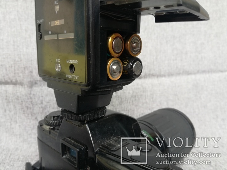 Фотоапарат minolta X-370n + объектив vivitar 70-210 mm + вспишка auto 220x, фото №12
