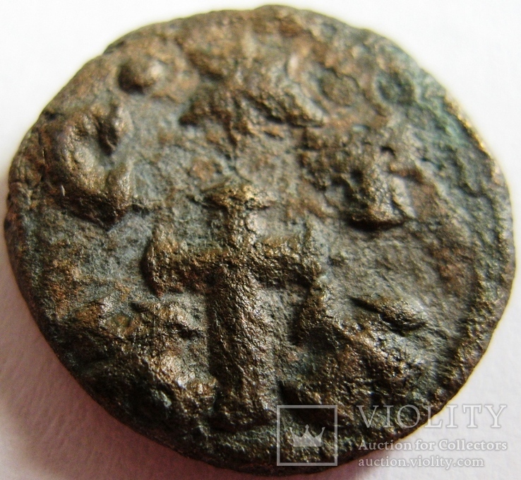 Полуфоллис, CONSTANS II (641-658) гг. н.э., монетный двор Карфаген