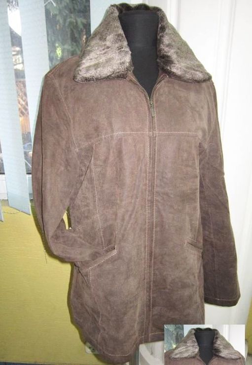 Оригинальная женская кожаная куртка GINA MARIOLANO. Италия. Лот 271, фото №2