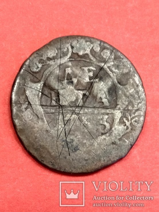 Деньга 1763 год, фото №2