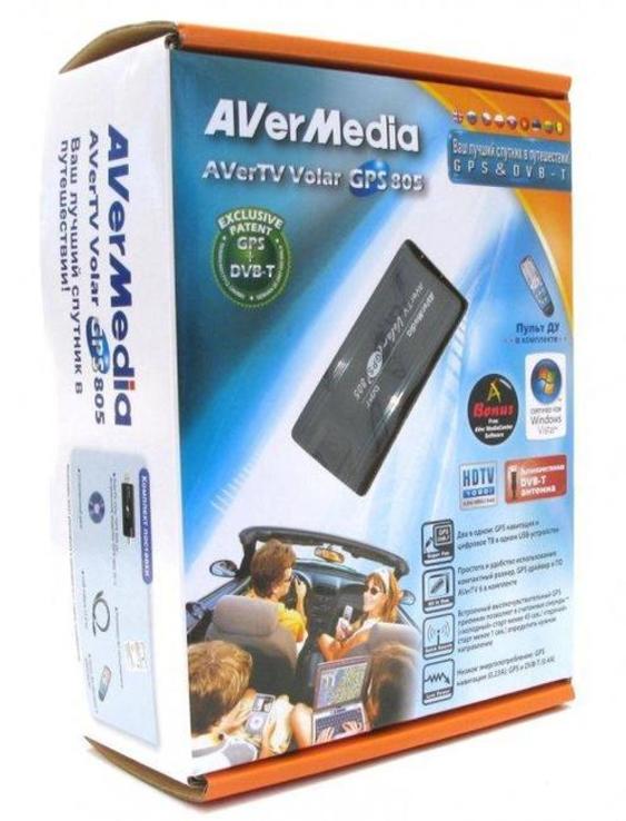 AVerTV Volar GPS 805 - USB GPS &amp; DVB-T ресивер, фото №2