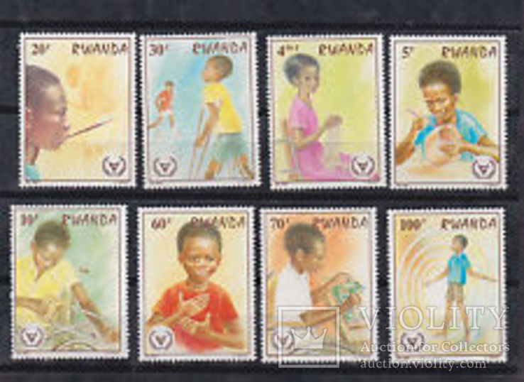 Руанда 1981 междун. год инвалидов