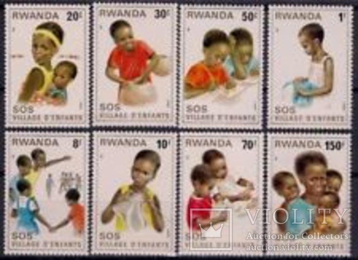 Руанда 1981 дети