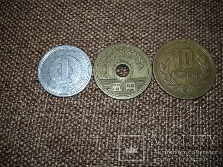 Монеты Япония, фото №2