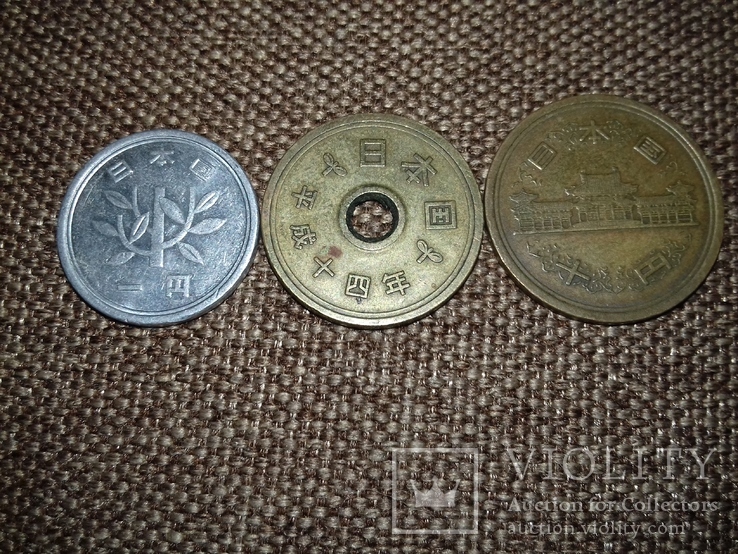 Монеты Япония, фото №3