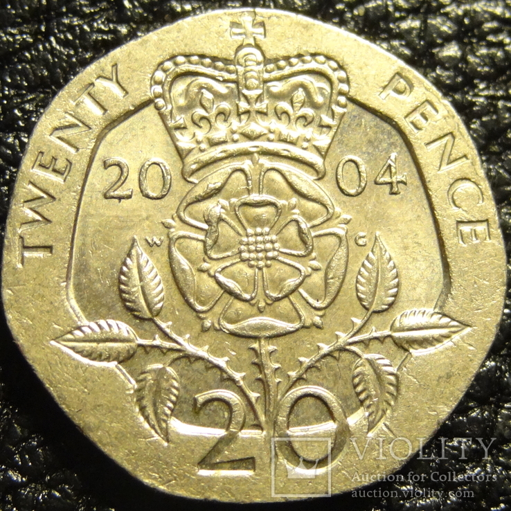 20 пенсів Британія 2004, фото №2