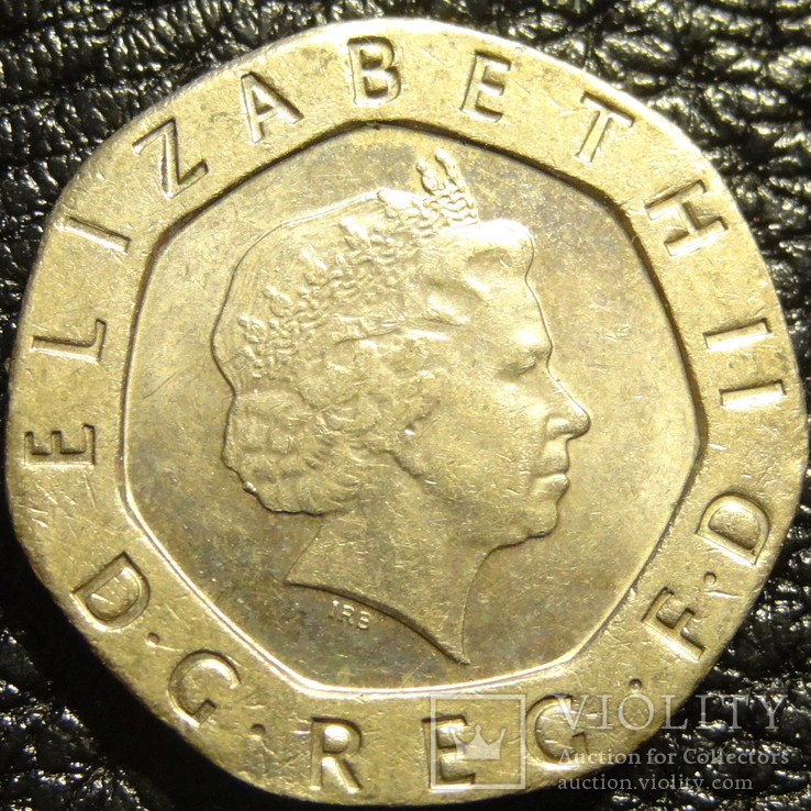 20 пенсів Британія 2004, фото №3