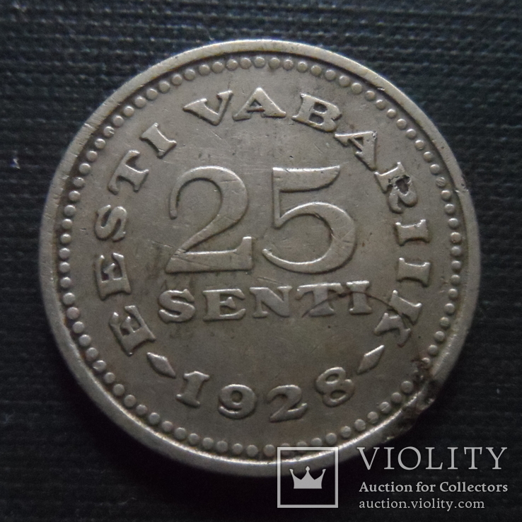 25 сенти 1928 Эстония (А.6.13)~