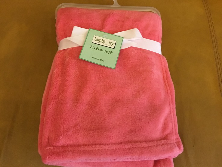 Детское одеяло плед розовое новое, фото №2