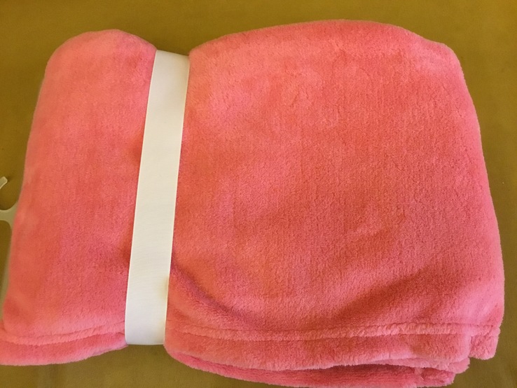 Детское одеяло плед розовое новое, фото №7