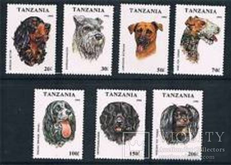 Танзания 1993 Собаки