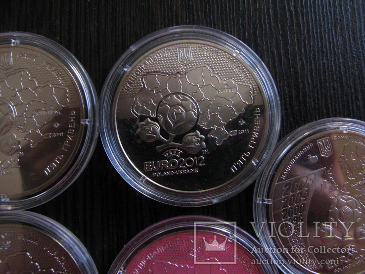 5 гривен 2012 Евро набор, фото №4