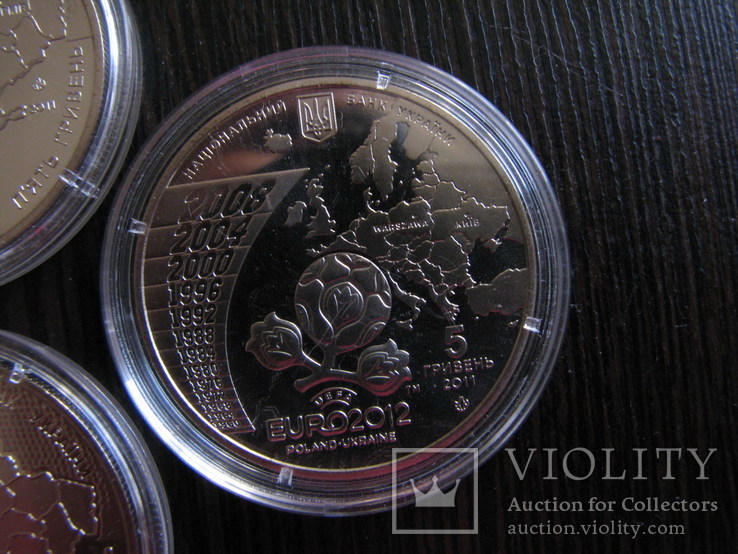 5 гривен 2012 Евро набор, фото №6