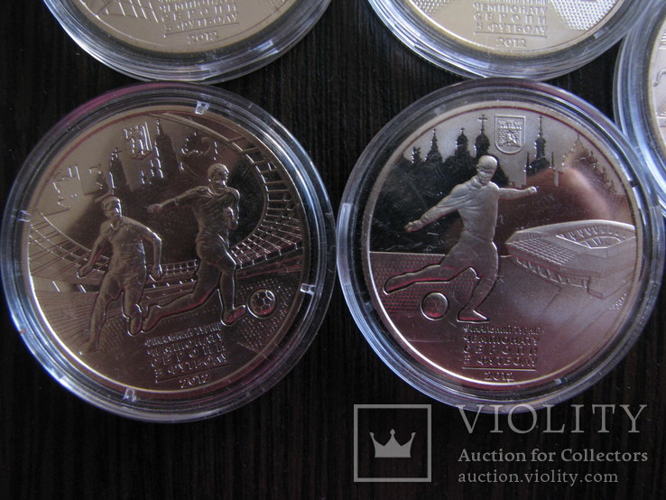 5 гривен 2012 Евро набор, фото №10