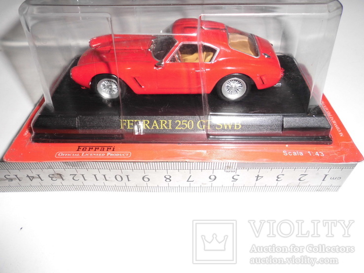 FERRARI  250 CT SWB  Scala 1:43 , – легендарна модель , привезена из Италии, фото №4