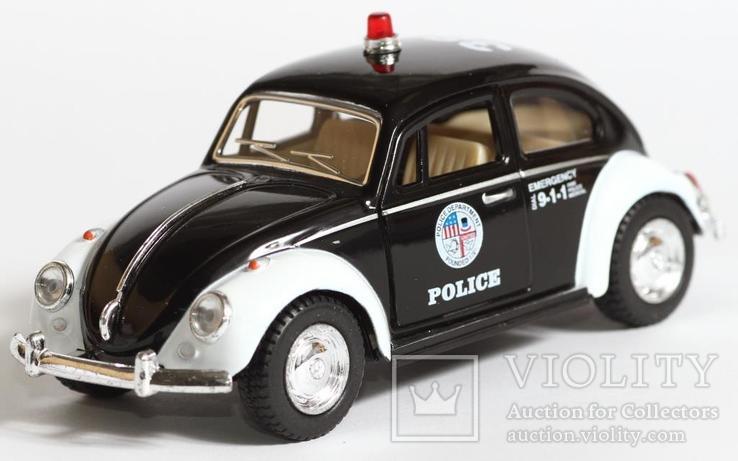 1:32 Kinsmart 1976 VW Classical Beetle (Police)