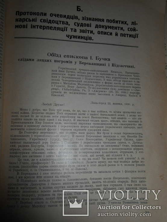 1931 Польский Терор Видання Українських Націоналістів, фото №9