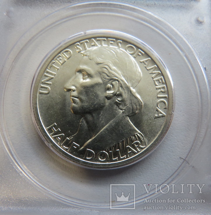 50 центов 1937 год США юбилейная "БУН", фото №4