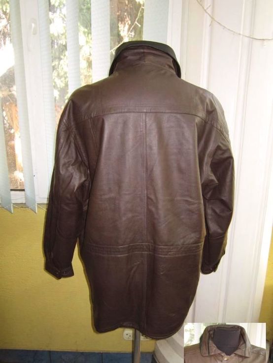 Большая кожаная мужская куртка SMOOTH City Collection. Лот 280, numer zdjęcia 5