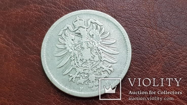 1 марка 1875 р. Німеччина., фото №9